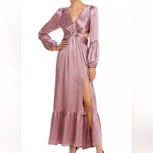 RAHI Luster Leila Midi Tiered Dress